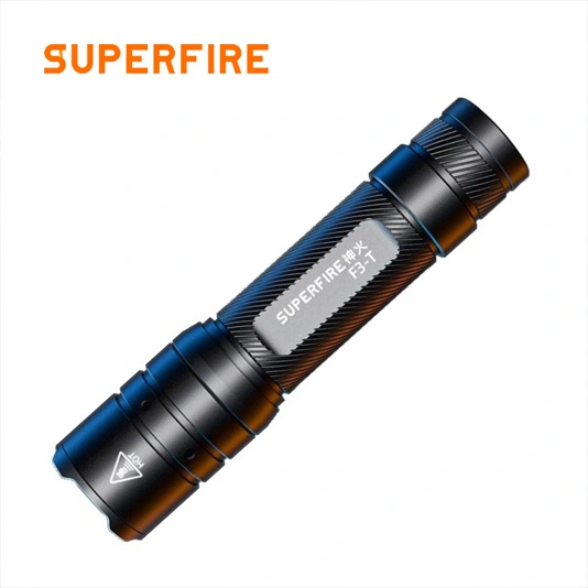 Linterna de zoom telescópico SUPERFIRE F3-T 600 lúmenes táctico