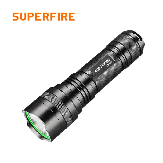 SUPERFIRE L6-XPE Linterna táctica de aplicación de la Ley de 300 lúmenes