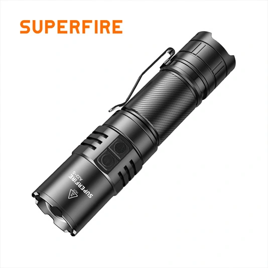 SUPERFIRE A22-S IP43 impermeable zoomable Eagle Eye Linterna