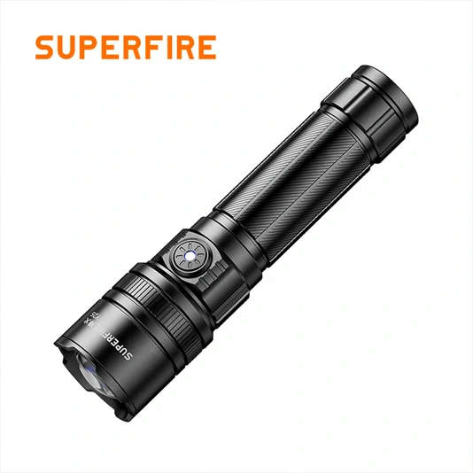 SUPERFIRE Y25 Lúmenes 600 Linterna Zoomable