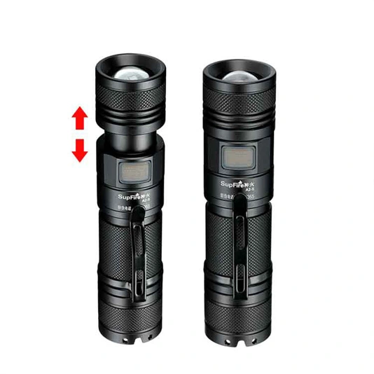 Linternas de potencia A2-S 800 lúmenes SUPERFIRE