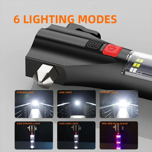 Linternas multifunción recargables solares SUPERFIRE D30