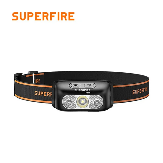 Faro LED recargable SUPERFIRE HL05 Series 450 Lúmenes