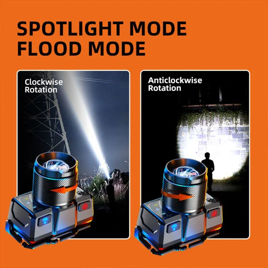 Faro recargable superbrillante SUPERFIRE HL25