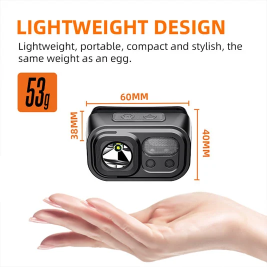 Faro LED recargable SUPERFIRE HL23/HL23-A/HL23-S USB