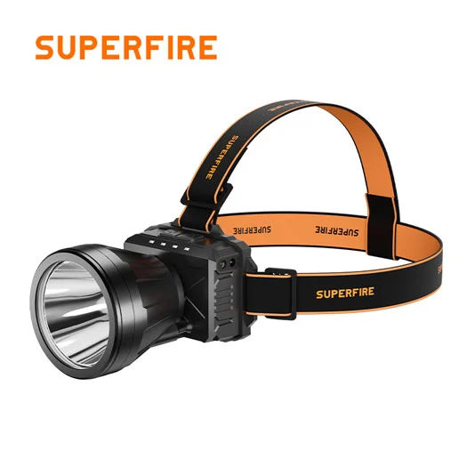 Faro recargable con sensor de movimiento SUPERFIRE HL82