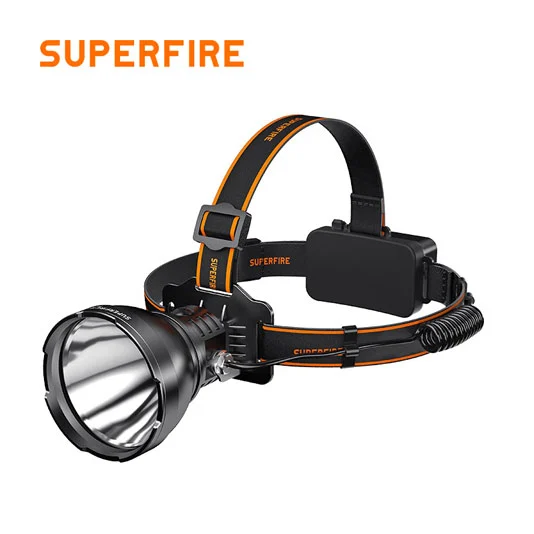 Faro LED de alta potencia recargable SUPERFIRE HL60
