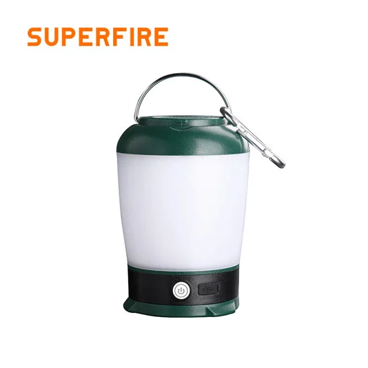 Luz LED para acampar SUPERFIRE T31 18650 USB