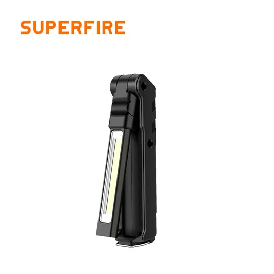 SUPERFIRE G15 COB LED linterna reflector