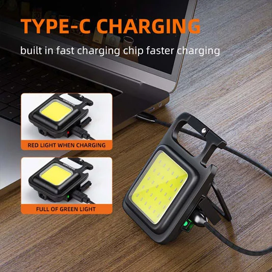 SUPERFIRE MX16 COB llavero luz de trabajo