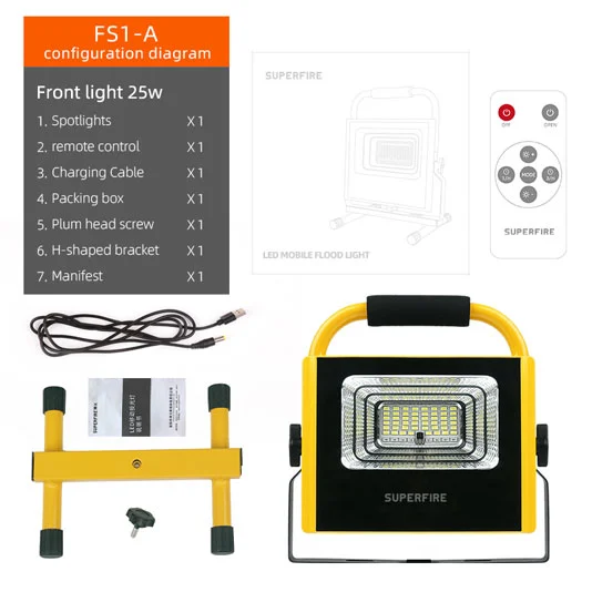 Luz de inundación FS1-A SUPERFIRE