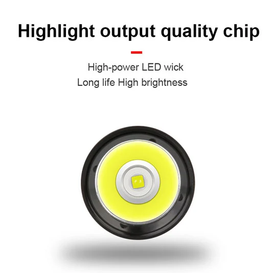 SUPERFIRE EP01 Mini linterna LED intrínsecamente segura recargable y a prueba de explosiones