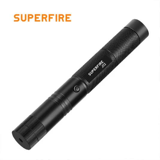 Pequeña linterna recargable LED con puntero láser SUPERFIRE J02
