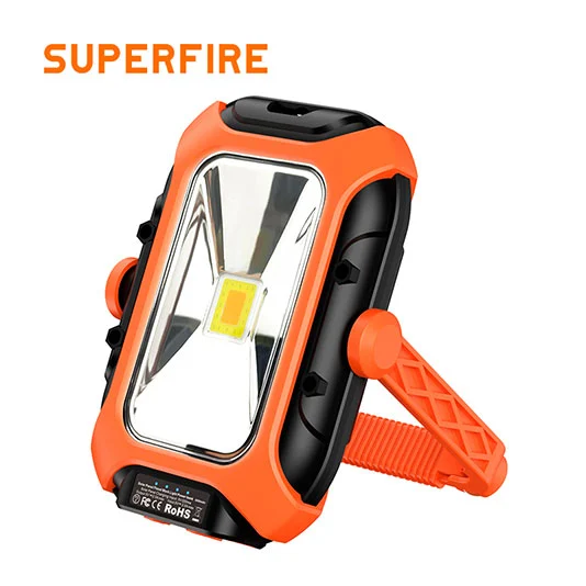 Luz DE TRABAJO magnética solar SUPERFIRE GM05