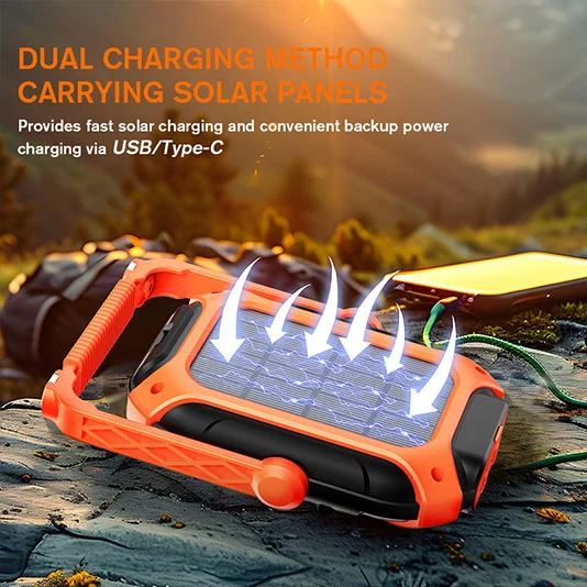 Luz DE TRABAJO magnética solar SUPERFIRE GM05
