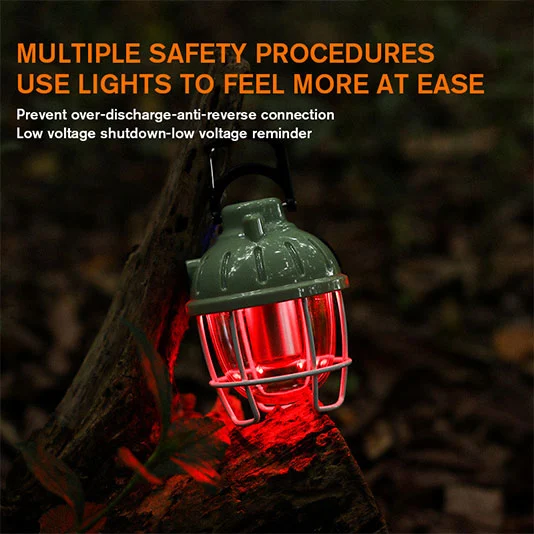 Linterna LED de camping SUPERFIRE T61