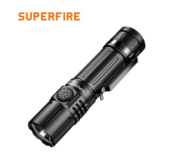 SUPERFIRE A20 1700 lúmenes Linterna LED táctica súper brillante