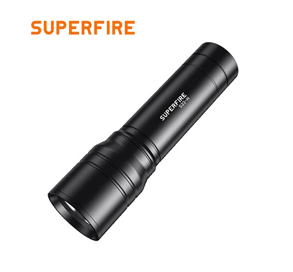 SUPERFIRE S33-H Linterna táctica pequeña de 310 lúmenes