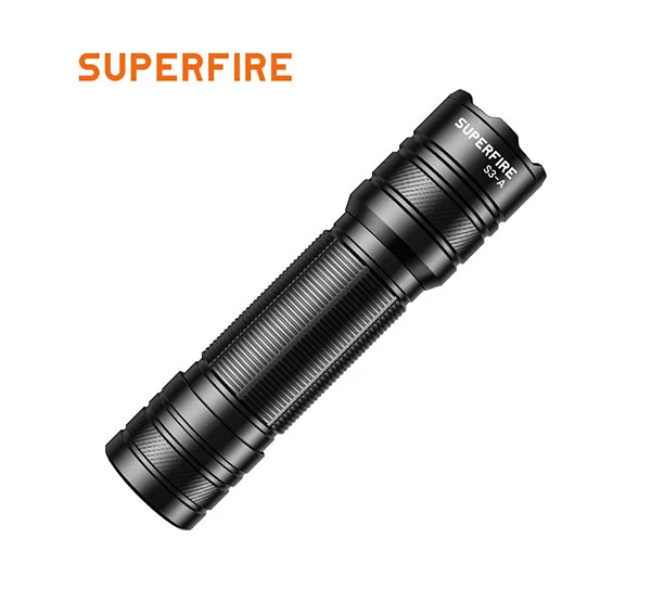 SUPERFIRE S3-A 146 lúmenes mini linterna EDC