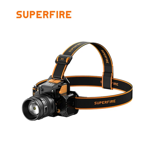 Faro de zoom recargable SUPERFIRE HL58