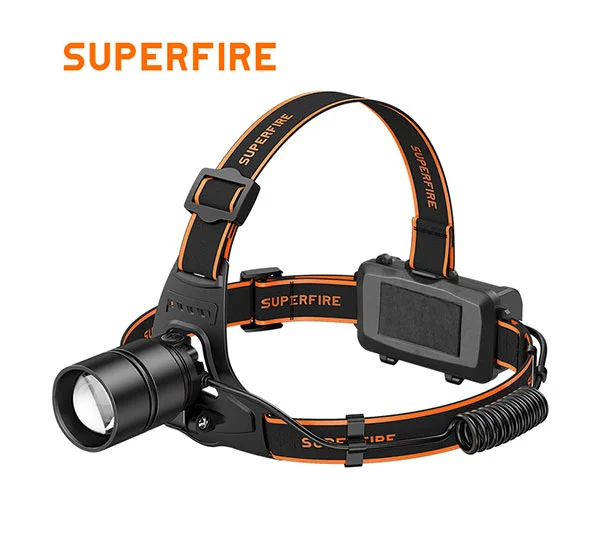 Faro LED con zoom SUPERFIRE HL71