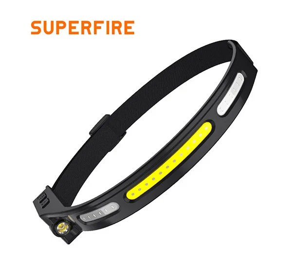 Faro LED de mazorca recargable SUPERFIRE HL76