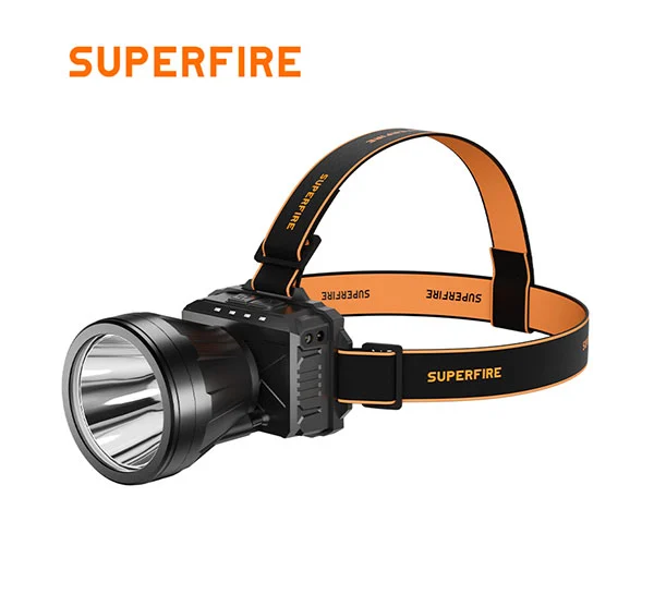 Faro recargable con sensor de movimiento SUPERFIRE HL82