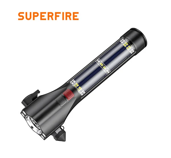 Linternas multifunción recargables solares SUPERFIRE D30
