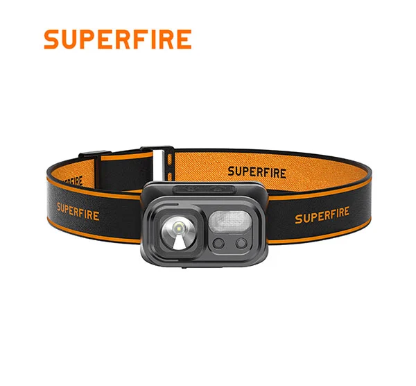 Faro LED recargable SUPERFIRE HL23/HL23-A/HL23-S USB