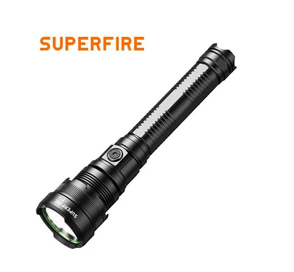 Linterna SUPERFIRE Y12 P90 3000 Lúmenes