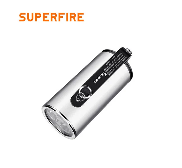 Luz de antorcha a prueba de explosiones SUPERFIRE D8