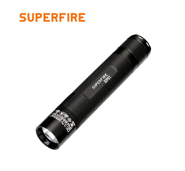 SUPERFIRE EP01 Mini linterna LED intrínsecamente segura recargable y a prueba de explosiones