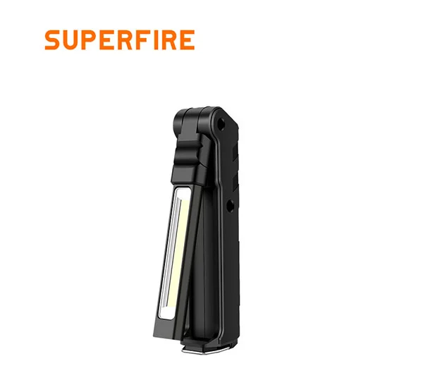 SUPERFIRE G15 COB LED linterna reflector