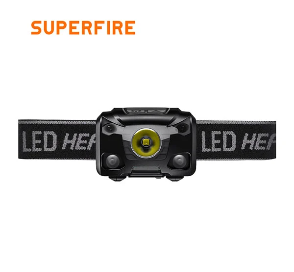 Faro con sensor de movimiento SUPERFIRE HL78 250 Lúmenes