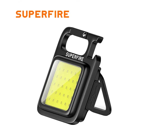 SUPERFIRE MX16 COB llavero luz de trabajo