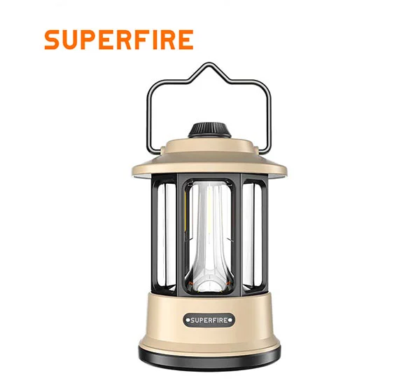 Linterna LED DE EMERGENCIA recargable para corte de energía SUPERFIRE T35