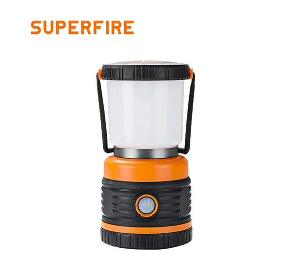 SUPERFIRE T39 Luz de acampada de larga duración