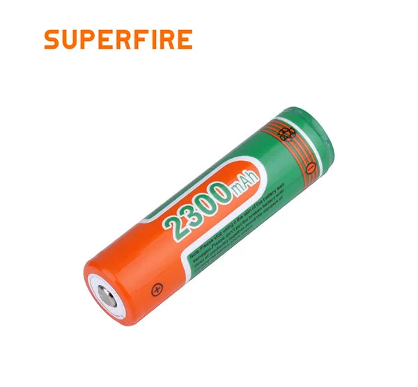 SUPERFIRE AB3-S 2300mAh 18650 3,7 V Li Ion batería recargable