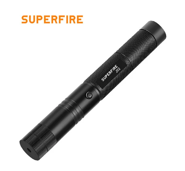 Pequeña linterna recargable LED con puntero láser SUPERFIRE J02