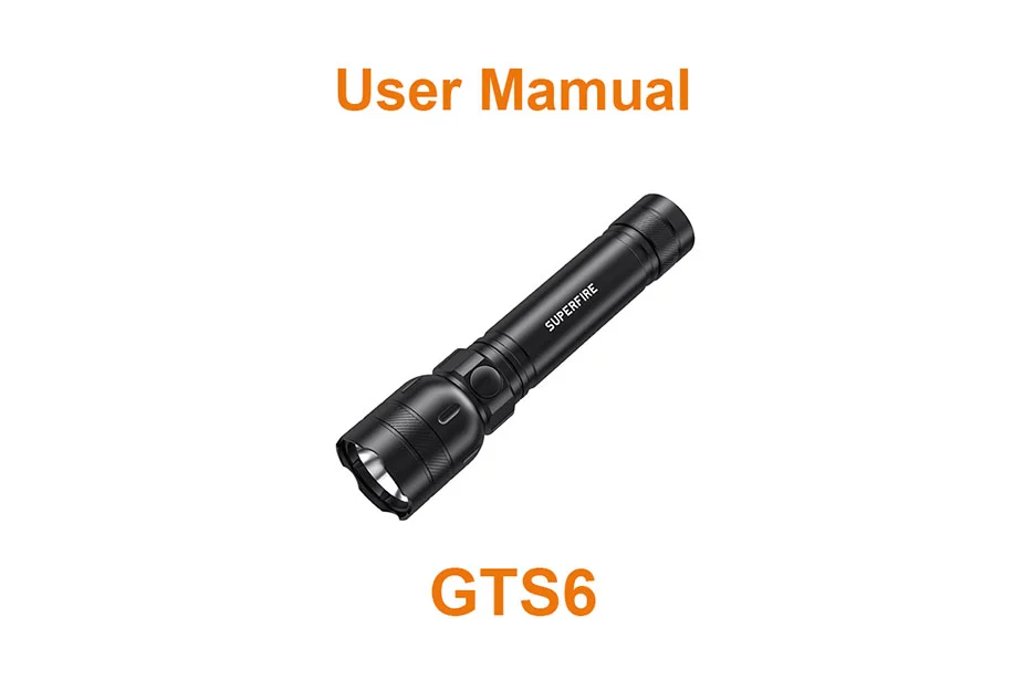 GTS6 Linterna Manual