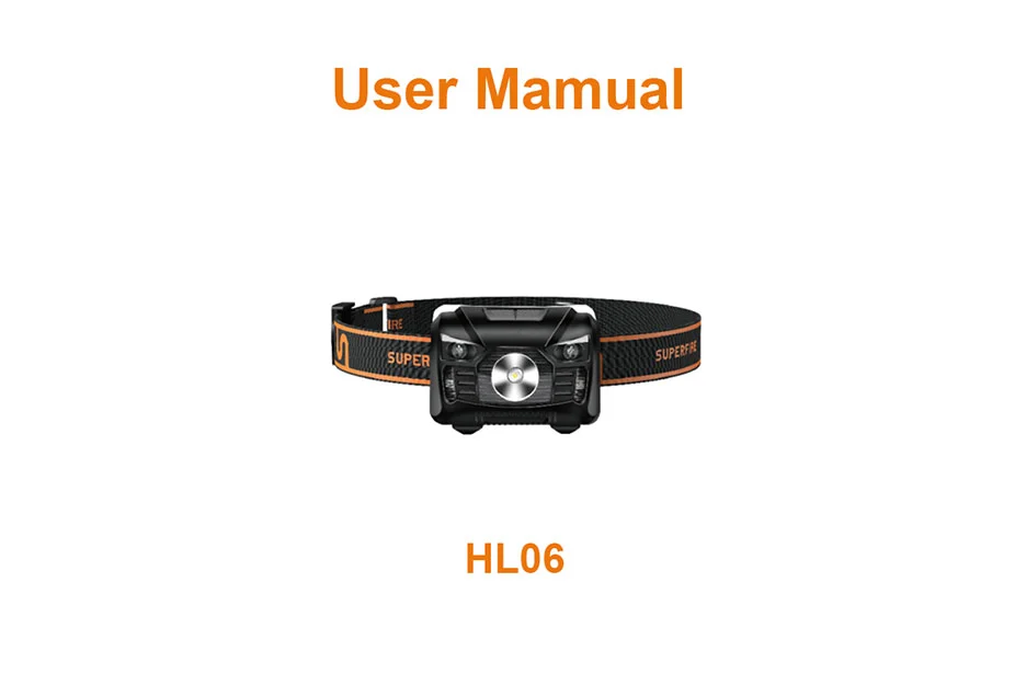 Sensor de faro delantero HL06 Manual de usuario