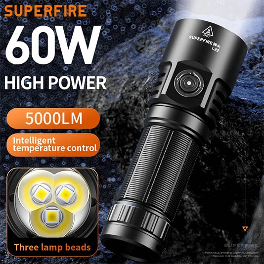 Linterna superbrillante SUPERFIRE L22