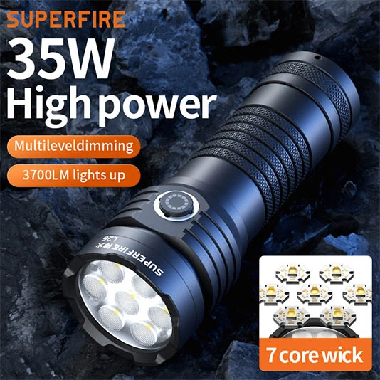 Linterna SUPERFIRE L25 High Lumnes
