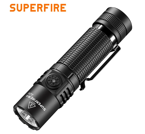 SUPERFIRE A26 linterna de alto brillo