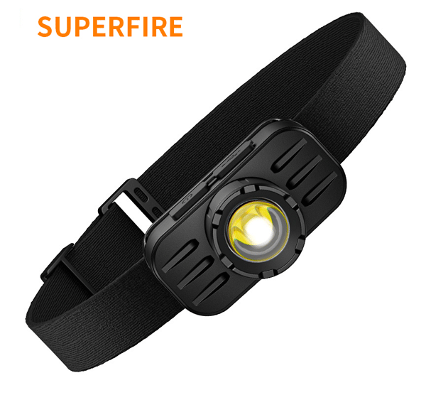 Faro delantero con zoom SUPERFIRE HL80
