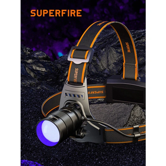 SUPERFIRE HZ01 Versátil UV Zoomable Faro