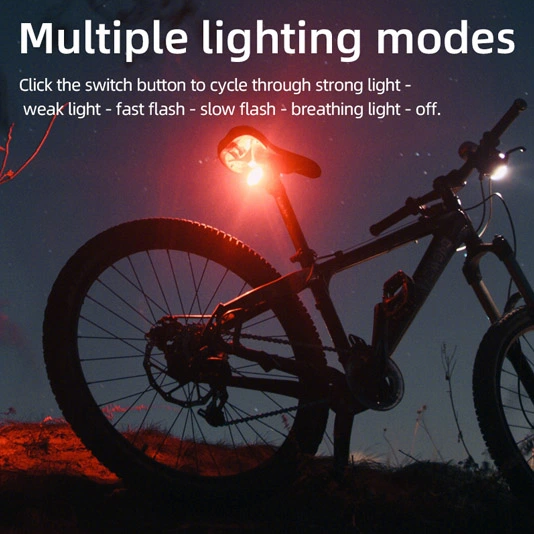 Luz compacta para bicicleta SUPERFIRE BTL05