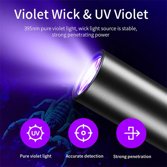 SUPERIFER Z07 395nm Linterna UV