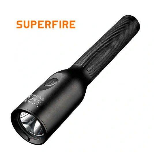 SUPERFIRE Nueva linterna LED a prueba de explosiones D6
