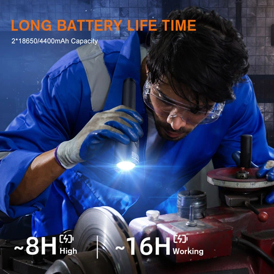 SUPERFIRE Nueva linterna LED a prueba de explosiones D6